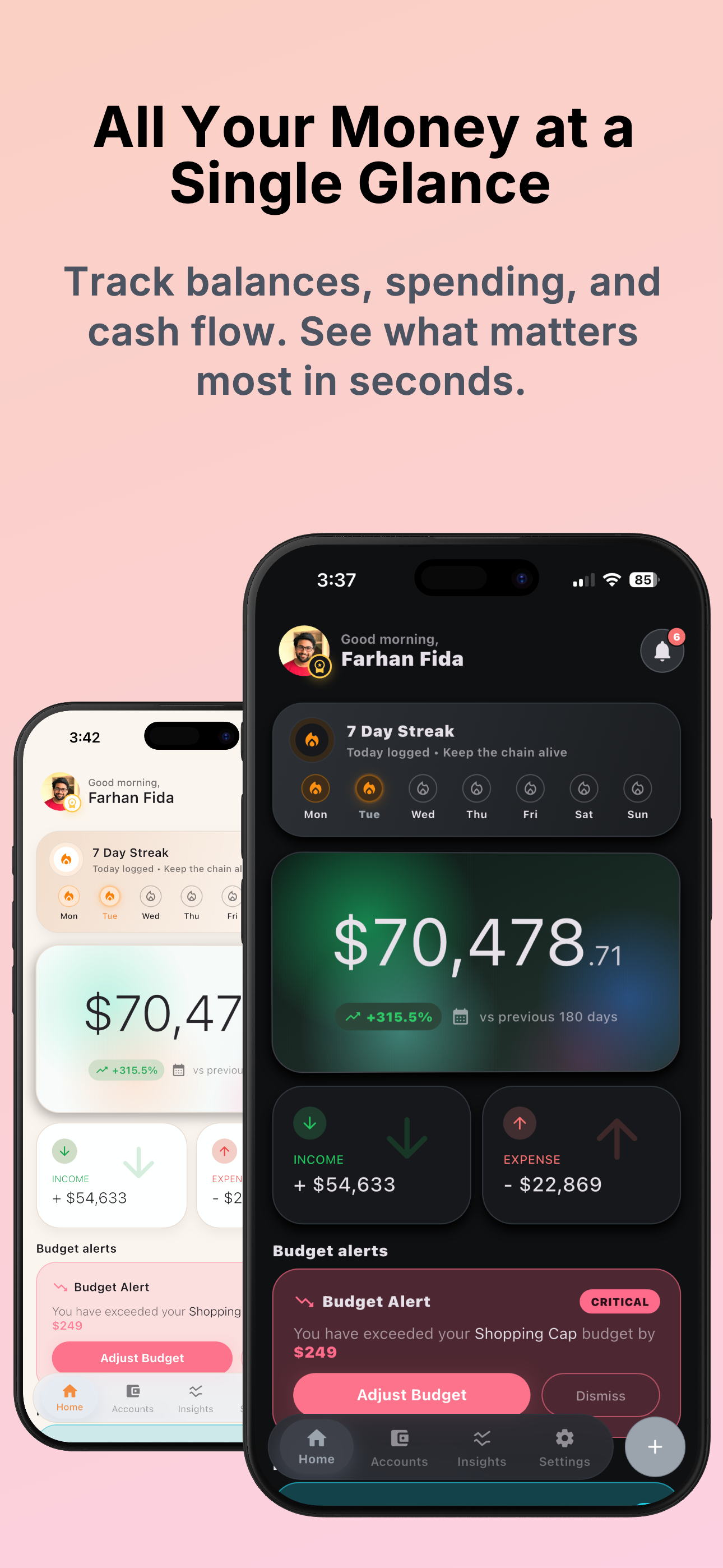 All Your Money at a Single Glance